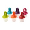 Premier Housewares Ice Lolly Moulds, Plastic, - Set of 6