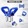 Lanties 9 Pcs Airless Paint Sprayer Tips Reversible Spray Tip