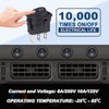 VEXUNGA Rocker Switch Rocker Switch 3-Pin Round Switch 6A 250V