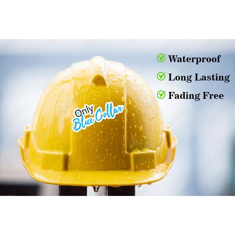 Blue Collar Sticker Welder Sticker Tool, Vinyl Decals for Hard