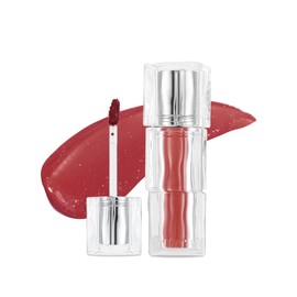 TIRTIR Waterism Glow Tint Mini 1.8 g  Tinte Labial Gloss Hidratante con Brillo tipo Lip Oil, Acabado No Pegajoso  Tono 08 Summer Pumpkin  Labial...   