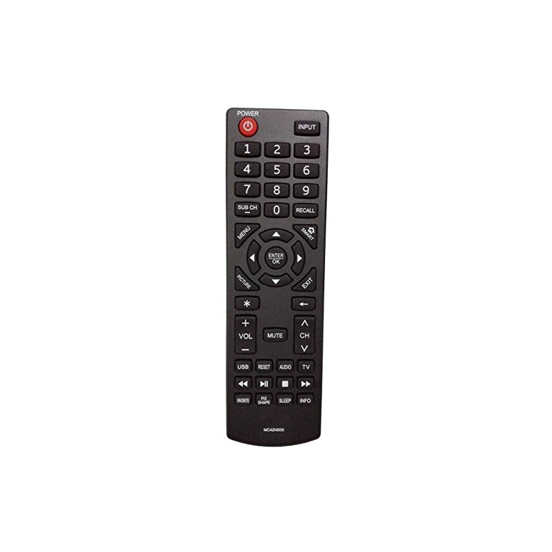 MC42NS00 Remote Control Replacement for Sanyo LED LCD HDTV TV