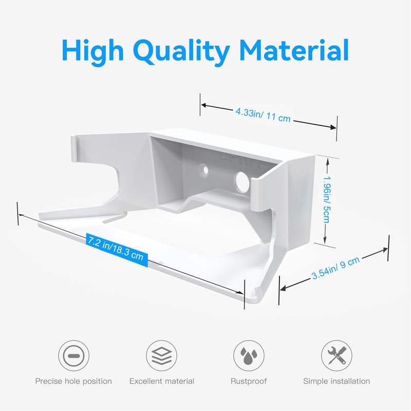 Router Wall Mount Stand Stability Support Router Protective Holder with