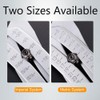 SEIWEI SEIWEI 2PCS Portable Precise Thread Size Checker Keychain, Precise