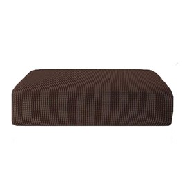 Seat Seat Cushion Covers High Stretch Individual Sofa Slipcovers L Shape Couch Cushion Covers 3/2/1 Seater Sofa Covers Featuring Jacquard Textured Twill Fabric (Color : H, Size : 50-70cm(20-27in))