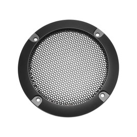 uxcell Speaker Grill Cover 3 Inch 95mm Mesh Decorative Circle Subwoofer Guard Protector Black