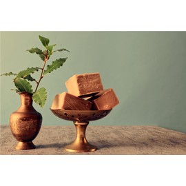 Pure Now Aleppo Soap, 85% Olive Oil, 15% Laurel Oil, PH Neutral, Vegan, Detox, Handmade from 1000-Year-Old Recipe, 3 x Approx. 200 g Bars
