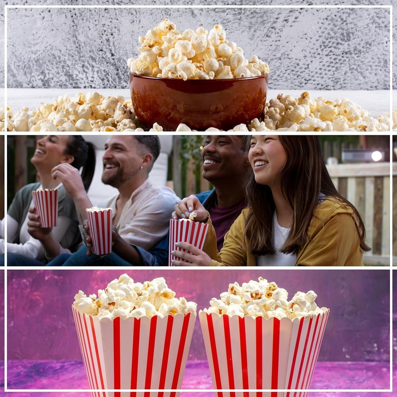 16oz Popcorn Portion Packs with Premeasured Salt and Oil- Package