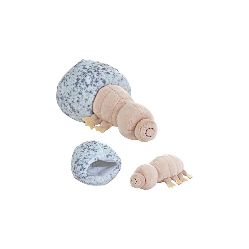 Wild Republic Hatchling Tardigrade Soft Toy 15cm Recycled Water Bottle