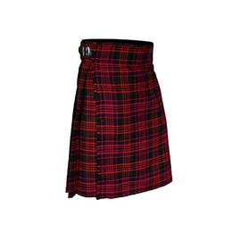 Allsafe Traders Scottish Men's Kilts Tartan Kilt Highland Light Weight Value Kilt (Macdonald, 34''-36'' Belly Button)