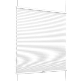 Flamax Custom Size Tension Holding Top Down Bottom Up Cellular Shades, Privacy Light Filtering Top Down Bottom Up Cellular Shades, Energy-Saving Honeycomb Blinds, Noise Reduction Honeycomb Blinds