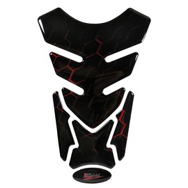 Tank Pad Motorcycle Sticker Tank Protector Red Black Compatible for Honda X503125VA