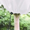 Alpurple 3 Packs Winter Drawstring Plant Covers - 47" X