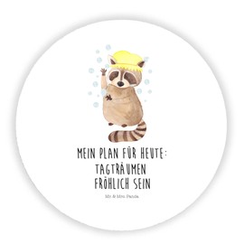 Mr. & Mrs. Panda Round magnet raccoon gift, animal motifs, fridge decoration, fridge magnet, animals, good mood, whiteboard magnet, plan