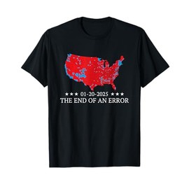 2024 Election Map, January 20 Funny Inauguration Day 2025 T-Shirt