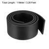 sourcing map Solid Rectangle Rubber Seal Strip 50mm Wide 5mm