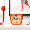 Little Top Creations Handcrafted Mid-Century Modern Clock – Silent Movement