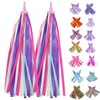 PLATT Kid's Bicycle Handlebar Streamers Colorful Ribbons Tassel for Girls