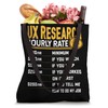UX Research Hourly Rate - Funny User Experience Researchers Tote