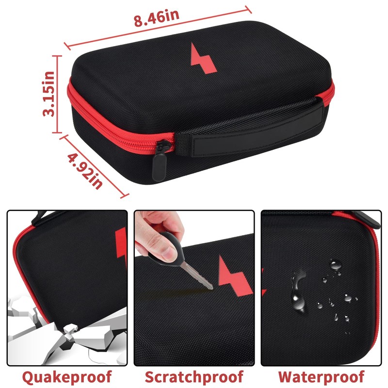 Comecase Hard Carrying Case for Fluke 87-V/ 88V/ 15B+/ 17B+
