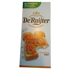 De Ruijter Fruit Sprinkles (Vruchten Hagel), 400 Gr (14.1 Oz), 1 Box