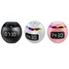 Round Ball Speaker Clock Dynamic Speaker Alarm Clock Intelligent Clock