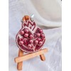 Crystal Art Beadwork kit for Creating Brooch BP-183C Pomegranate