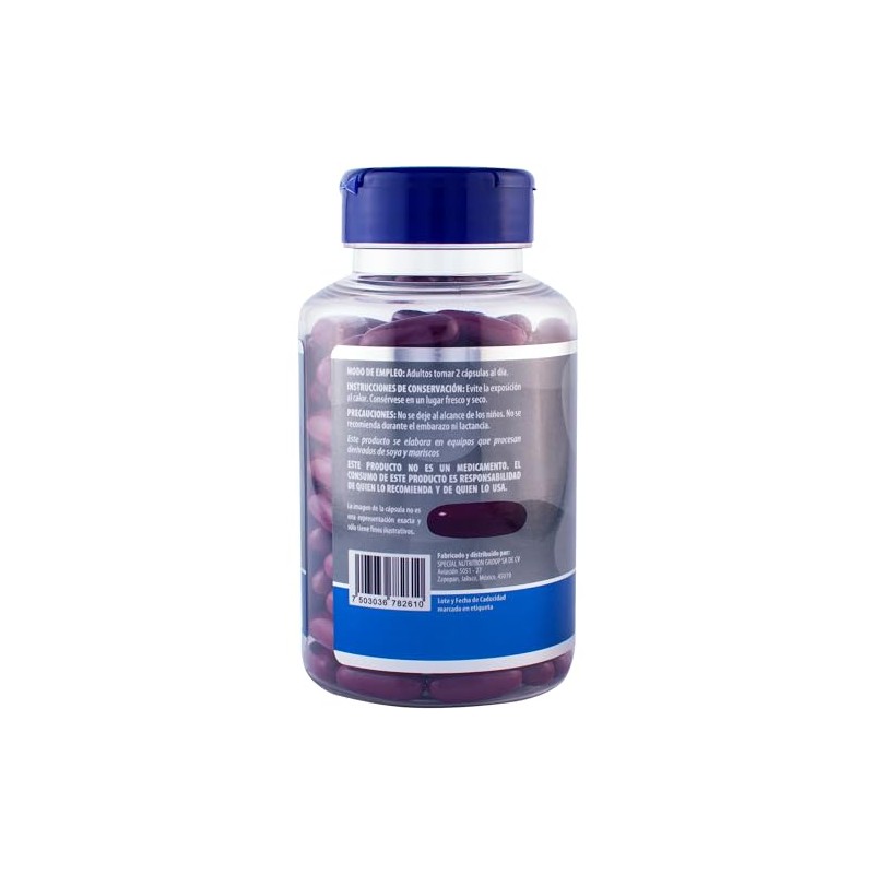 Multivit Maklen Multivitaminico Completo Vitaminas Minerales Omega Mayores Años 140