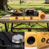 Aircity 2 Burner Folding Camping Stove - Portable Propane Stove