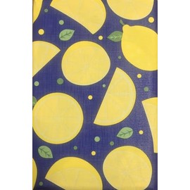 Cocina Mantel PEVA franela Backed Multi diseño & Selección de color 132,1 x 132,1 cm Oblong, Fruits ~ Bright