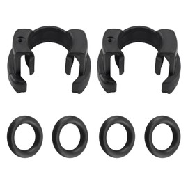 A/C Condenser Hard Line Lock Clamp Clip for Toyota Highlander 2020-2024 A/C Refrigerant Line Clamp Replace for Toyota Corolla 2019-2024 887181E150 2Pack Black