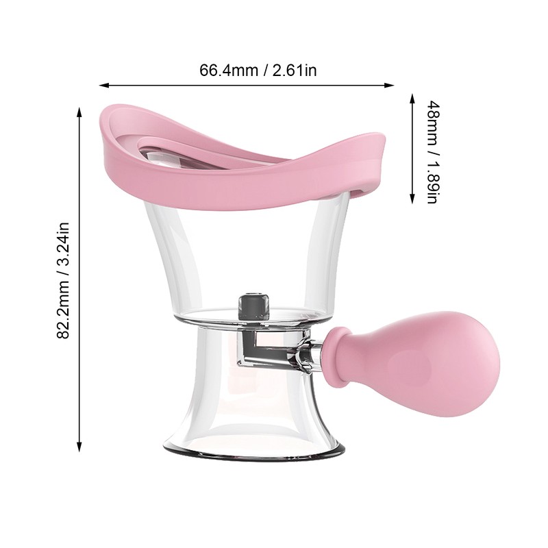 Eye Wash Cup Silicone Rinse Cleaner Ergonomic Manual Air Pressure