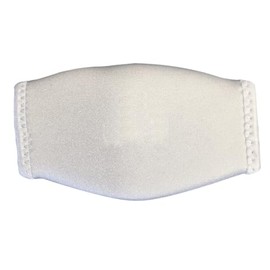 SportStar ChinSkin, Football Chin Strap Cover, Worn by the Pros, One Size Fits All (White)