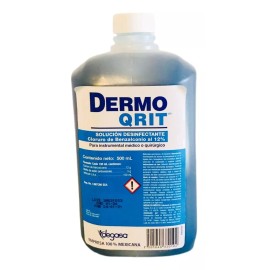 Degasa Dermo Qrit Cloruro De Benzalconio Al 12% 500ml ( 3 Botes )