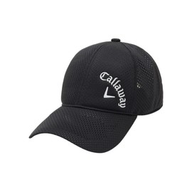 Callaway C25191118 Men's Mesh Cap, Adjustable Size, Golf, 1010_Black, Free size