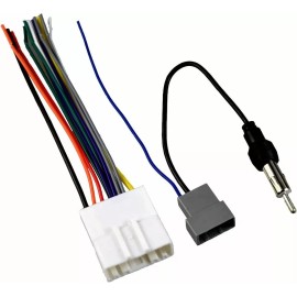 TEGOEOLI Contra Arnés Y Adaptador De Antena Nissan Versa Np300 March
