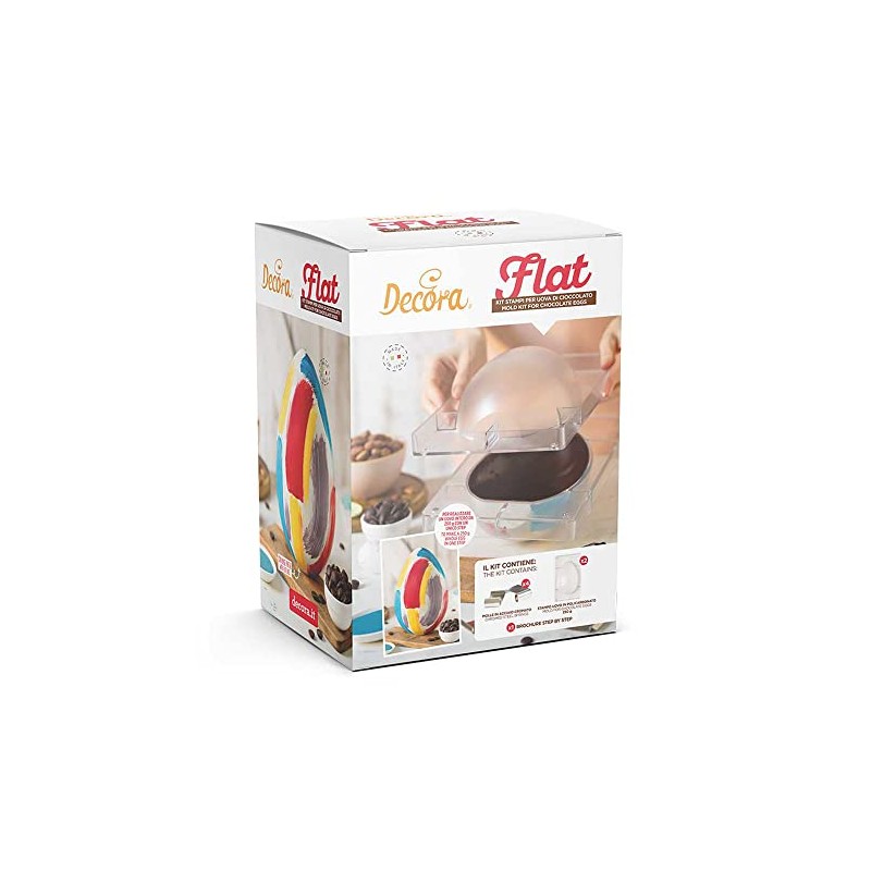 Decora 0050183 Flat Kit for Eggs 250 g with 4