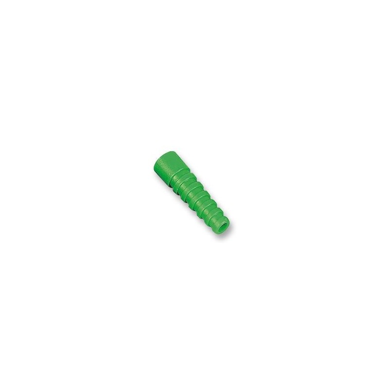 BNC RG59/62 Green Strain Relief Connectors Accessories Pack of 10