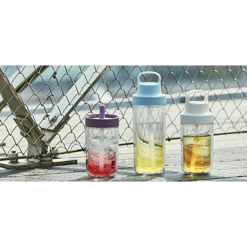 KINTO (Kinto) TooGo Bottle 16.2 fl oz (480 ml) Dark