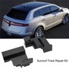 6PCS Sunroof Track Repair Kit 7T4Z78502C07B Aluminum Sunroof Track Guide