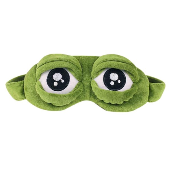 QEDBOJE Eye Mask Plush Cartoon Sleeping Interesting Novelty Eye Mask