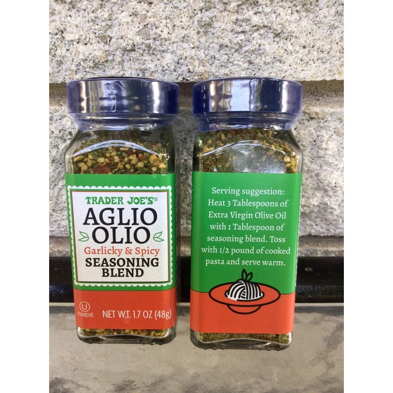 Trader Joe’s Aglio Olio Seasoning Blend Limited Edition 2 Pack