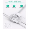 Mifaso Power Strip Extension Cord - 6 Outlets and 4