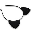 Naichuo Women Girls Furry Cat Ears Headband, Fluffy Hair Hoops