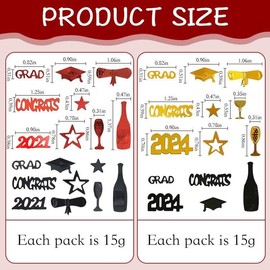 30G Graduation Celebration Confetti, Bachelor'S Hat, Book Confetti, Party Table Decoration, Graduation Confetti, Colorful Graduation Confetti, Graduation Confetti Gift