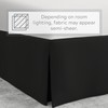 Levinsohn Magic Skirt Tailored Bedskirt, Never Lift Your Mattress, Classic