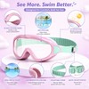 Kids Anti-Fog Swimming Goggles for Pool & Beach – Wide-View