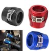VEHSUN Econo Fitting 4pcs AN6 Hose End Finisher Clamp with