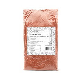 Queso Cheddar en Polvo para Botanas Sabor Intenso 1kg