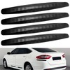 BokWin 4-Packs Black Anti-Collision Patch Bumper Guard Strip Anti-Scratch Bumper